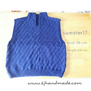 [sweater17] เสื้อกันหนาว ไหมพรม เสื้อไหมพรมนิตติ้่ง แบบที่ 17 (พร้อมส่ง)