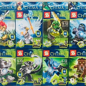 เลโก้ CHIMA ชุด 8 ตัว
