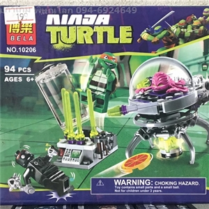 เลโก้ NINJA TURTLE NO.10206
