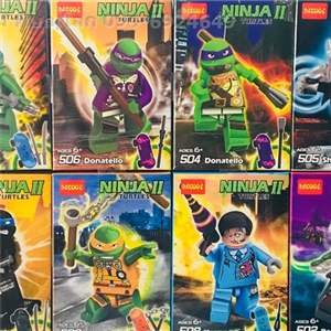 เลโก้ NINJA TURTLES ชุด 8 ตัว