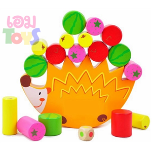 G156 เม่นน้อยโยกเยกขนผลไม้