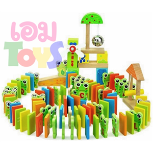 G122 โดมิโนเมืองกบน้อยตีกระดิ่ง