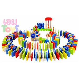 F995 โดมิโนฝูงช้างป่าหรรษา (150 ชิ้น)