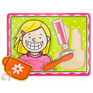 F731 ภาพตัดต่อ ชุดหนูชอบแปรงฟัน