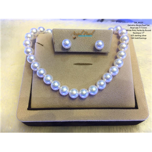 [SW_M104] ชุดเครื่องประดับไข่มุกน้ำเค็มแท้ Akoya ขนาด 8.5-9mm