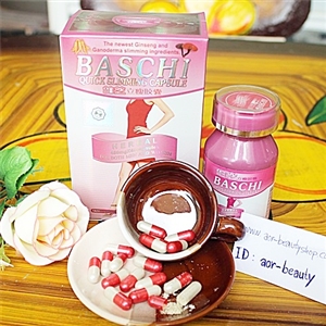 บาชิ Baschi Quick Slimming (เม็ดขาว-ชมพู)140บาท