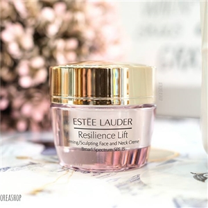 Estee Lauder Resilience Lift Firming/Sculpting Face And Neck Creme spf 15   ขนาด 15ml. no box