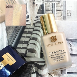 Estee Lauder Double Wear Stay-in-Place Makeup SPF10/PA+ ขนาด 30ml.  no.1W1 Bone ผิวขาวโทนเหลือง