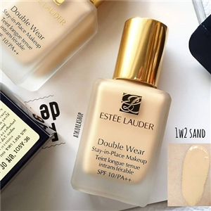 Estee Lauder Double Wear Stay-in-Place Makeup SPF10/PA+ ขนาด 30ml.  no.1W2 Sand ผิวขาวไม่มาก โทนเหลือง