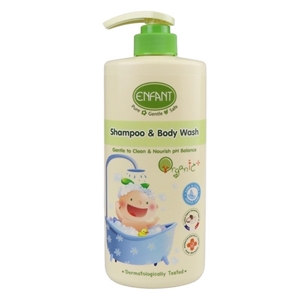 [8850089369787] Enfant เจลอาบน้ำสระผม ทารกแรกเกิด 500มล Shampoo&Body Wash