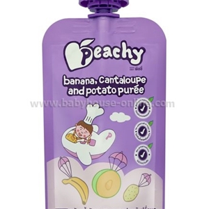 Peachy กล้วยน้ำว้าผสมแคนตาลูปและมันฝรั่งบด