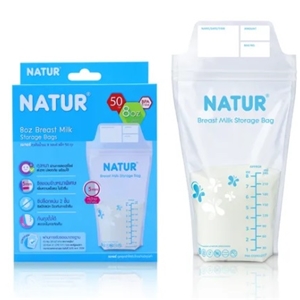 [80019] ถุงเก็บน้ำนม Natur 50 ใบ BPA FREE