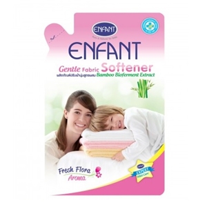 น้ำยาปรับผ้านุ่มเด็ก Enfant สูตรลดกลิ่นอับชื้น (ชนิดเติม) - 700 ml