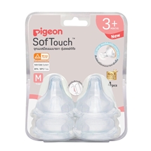 [8851973060292   ] Pigeonจุกนมคอกว้าง SofTouch size M แพค4ชิ้น 