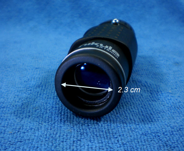 *กล้องส่องทางไกลแบบมองข้างเดียว Nikula 7x 18 ราคา 400 บาท