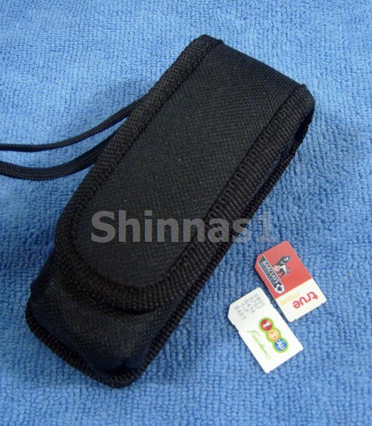 ไฟฉายเลนส์ขยายขอบแดง ปรับขนาดแสงไฟได้ มีไฟกระพริบ