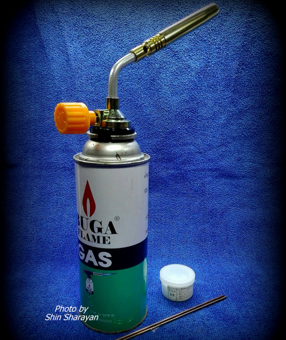 หัวพ่นไฟทองเหลือง KT-2104