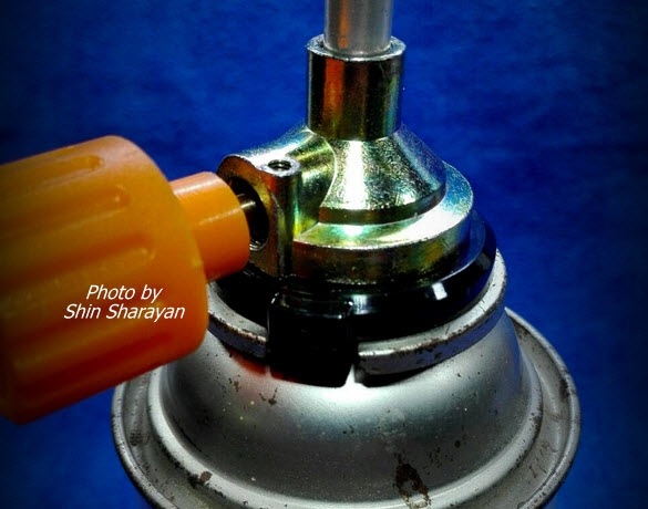 หัวพ่นไฟทองเหลือง KT-2104