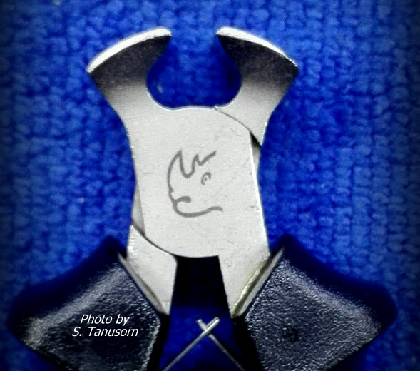 คีมตัดลวดปากนกแก้วขนาดด้าม 3 นิ้ว ตรา Rhino 309