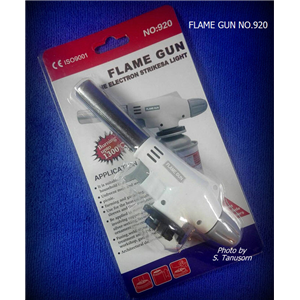 หัวพ่นแก็ส FLAME GUN 920 จุดได้ พร้อมแก็สหลอดใหญ่