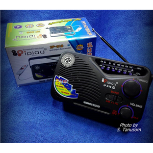 วิทยุกระเป๋าหิ้ว FM-AM ยี่ห้อ iplay รุ่น 810