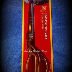 *กรรไกรตัดผ้าสแตนเลสขนาด 10.5 นิ้ว XIZHIYUAN K38 อันละ 170 บาท