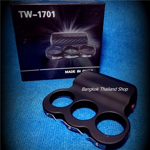 เครื่องช็อตไฟฟ้ารูปแบบสนับมือ รุ่น TW-1701