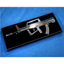 ไฟแช็คปืนสงคราม ตัวโลหะขัดทราย แบบ 1