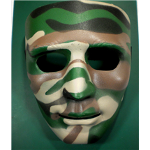 หน้ากากการแสดง, บีบีกัน สีพรางเขียว