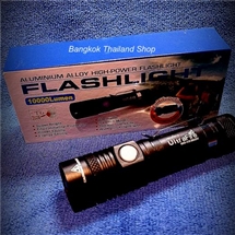 *ไฟฉายแรงสูงขนาดเล็ก UltraFire PAE Zoom-518/38000W ราคา 240 บาท ชาร์จไฟบ้าน