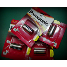 ถ่าน CR123A PANASONIC 1500mAh Lithium-ion
