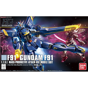 [HGUC168] Gundam F91 Harrison Madin Custom