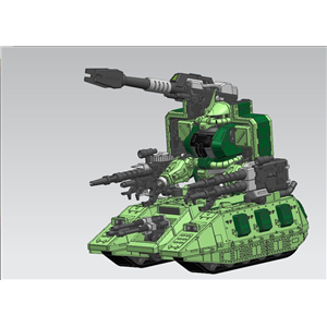 [MT02] 1/100 MS-06V Zaku Tank
