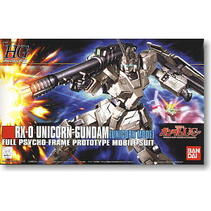 [HGUC101] RX-0 Unicorn Gundam Unicorn Mode