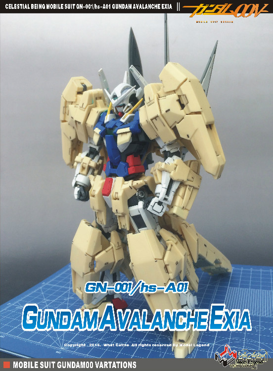 RESIN HG 1/100 Gundam Avalanche Exia