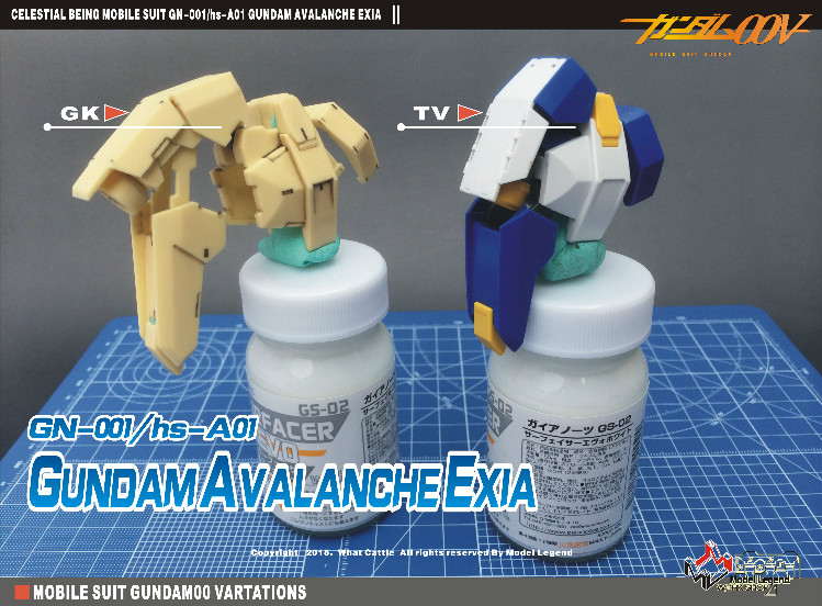 RESIN HG 1/100 Gundam Avalanche Exia