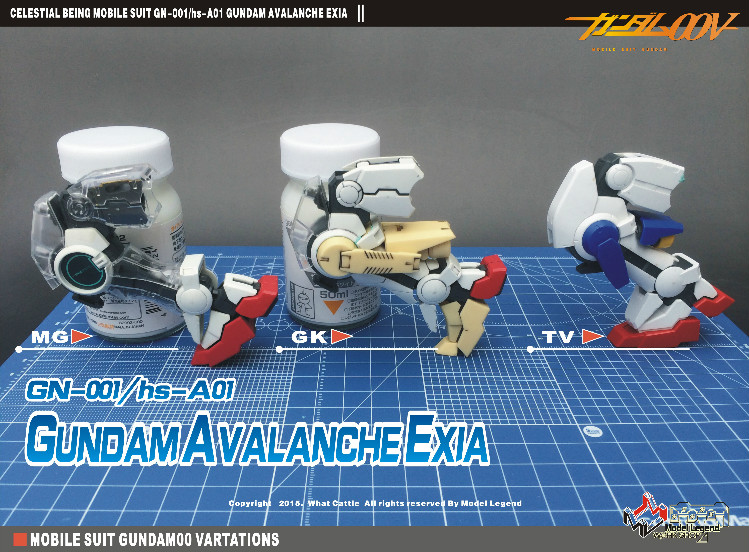 RESIN HG 1/100 Gundam Avalanche Exia