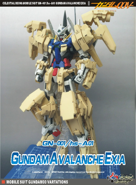 RESIN HG 1/100 Gundam Avalanche Exia