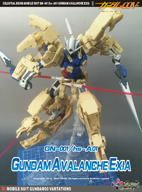 RESIN HG 1/100 Gundam Avalanche Exia