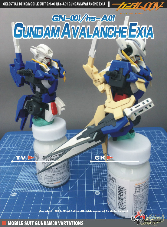 RESIN HG 1/100 Gundam Avalanche Exia
