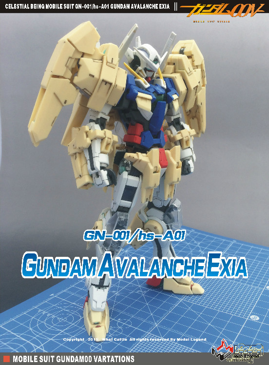 RESIN HG 1/100 Gundam Avalanche Exia