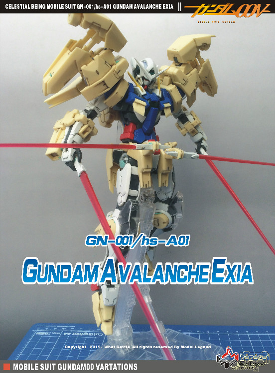 RESIN HG 1/100 Gundam Avalanche Exia