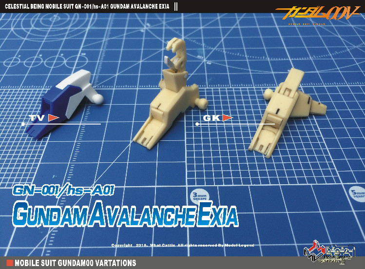 RESIN HG 1/100 Gundam Avalanche Exia