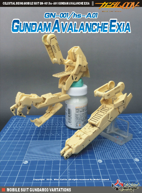 RESIN HG 1/100 Gundam Avalanche Exia