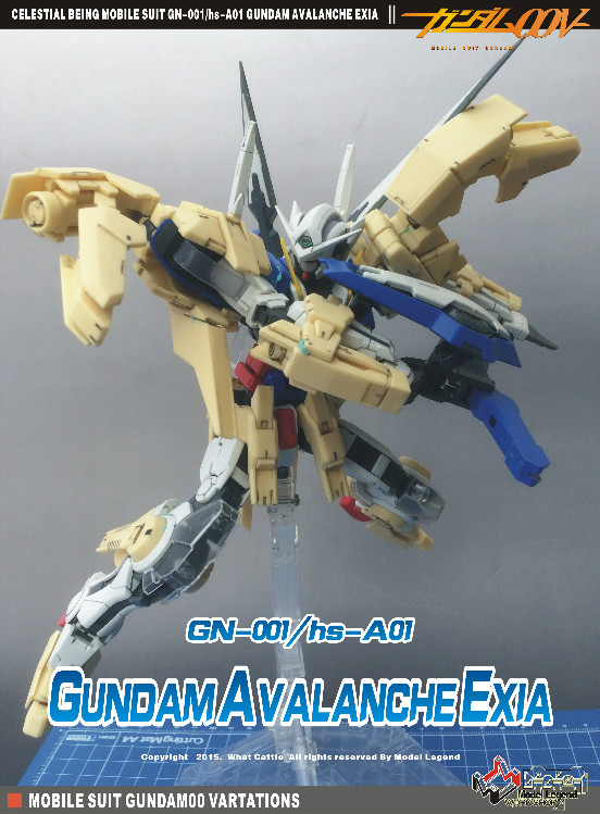 RESIN HG 1/100 Gundam Avalanche Exia