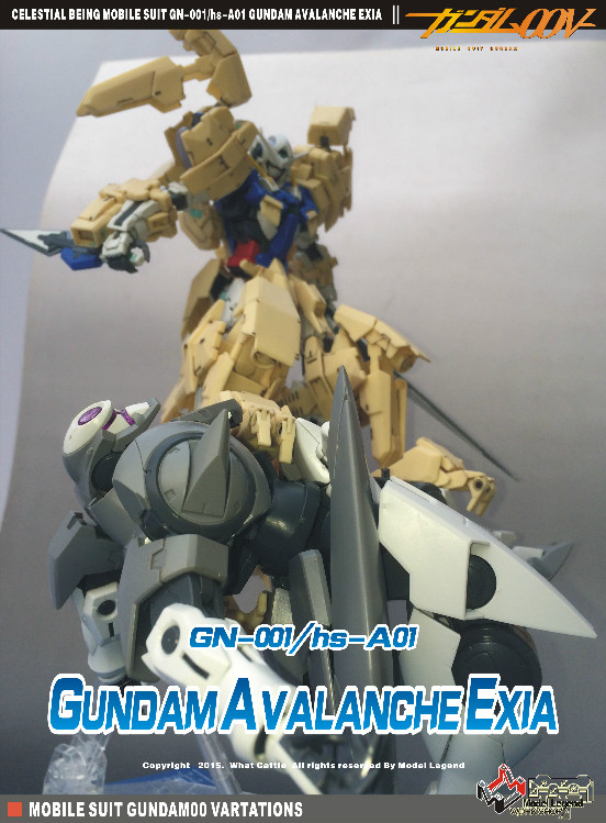RESIN HG 1/100 Gundam Avalanche Exia