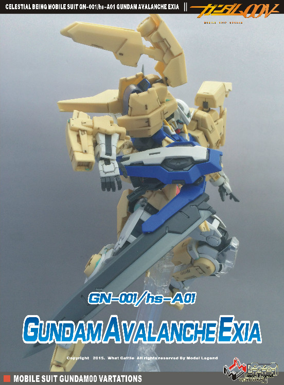 RESIN HG 1/100 Gundam Avalanche Exia