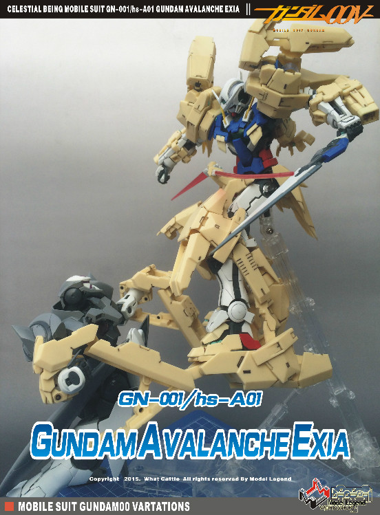 RESIN HG 1/100 Gundam Avalanche Exia