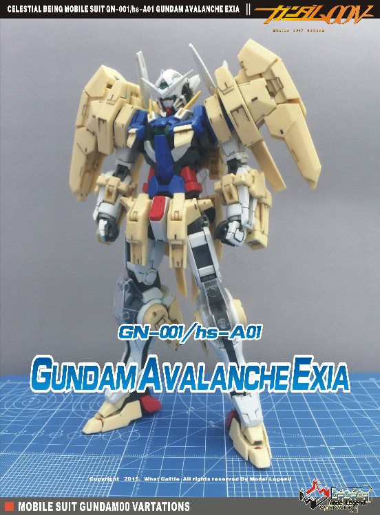 RESIN HG 1/100 Gundam Avalanche Exia