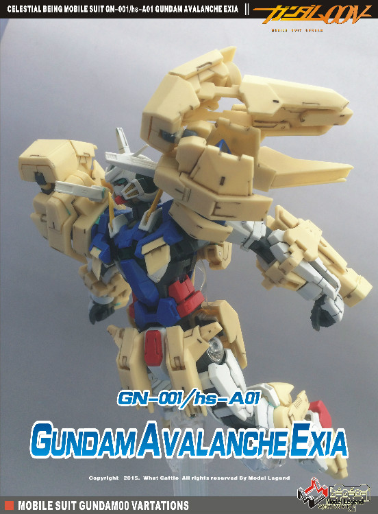 RESIN HG 1/100 Gundam Avalanche Exia